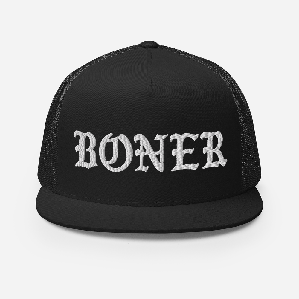 BONER hat – Skeleton Trashbag
